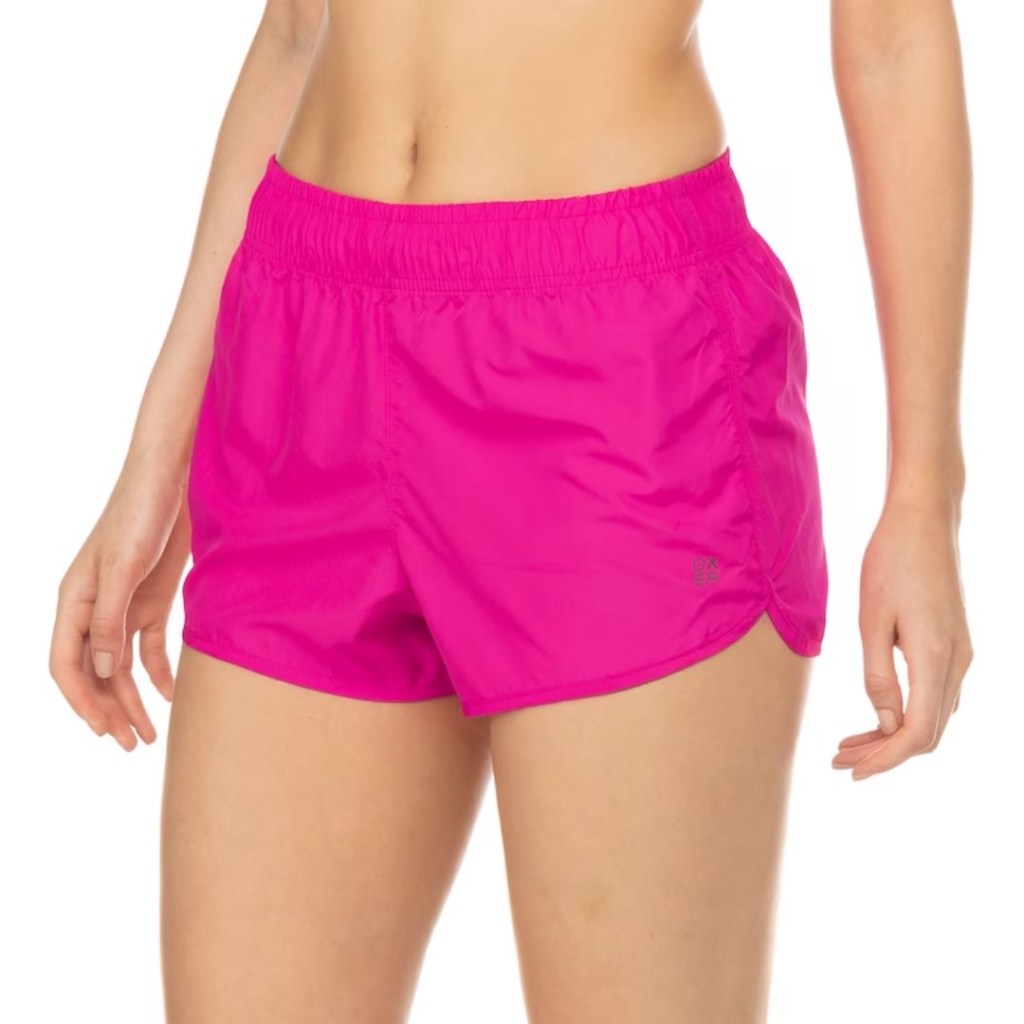 short rosa Short Feminino Básico Rosa