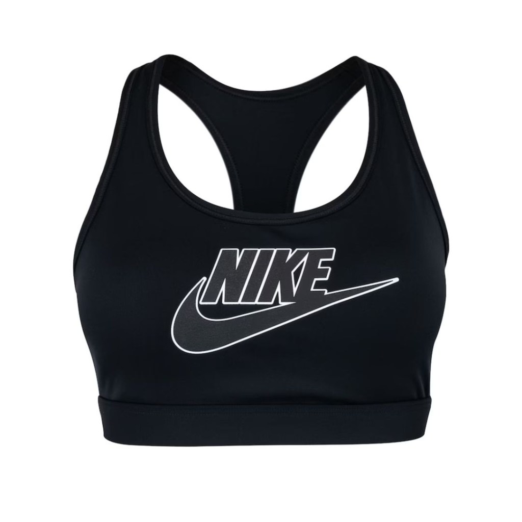 top nike preto Swoosh Futura BRA