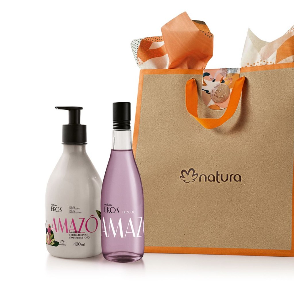 kit natura Presente Natura Ekos Amazô