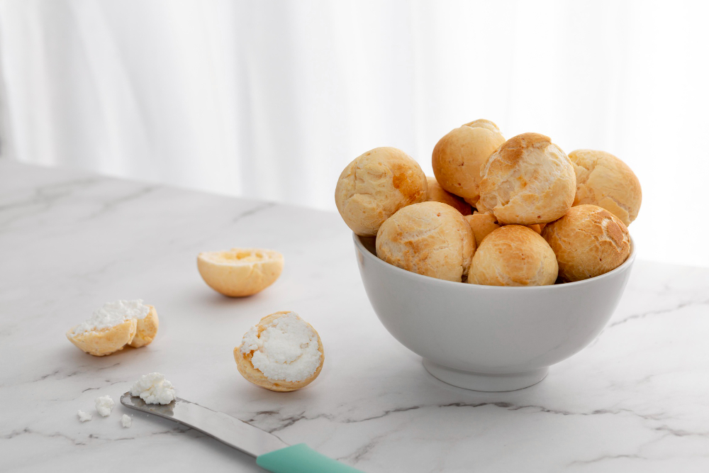 Receita de Pão de Queijo Vegano
