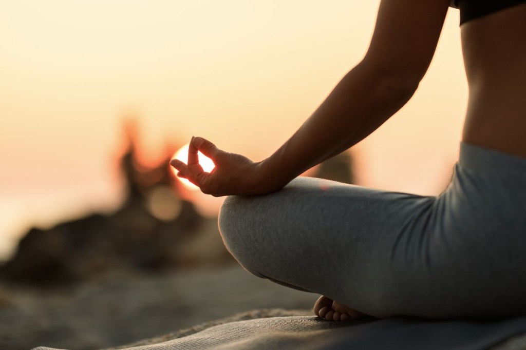 Meditar não é um fazer, é um ato de ser, de se perceber