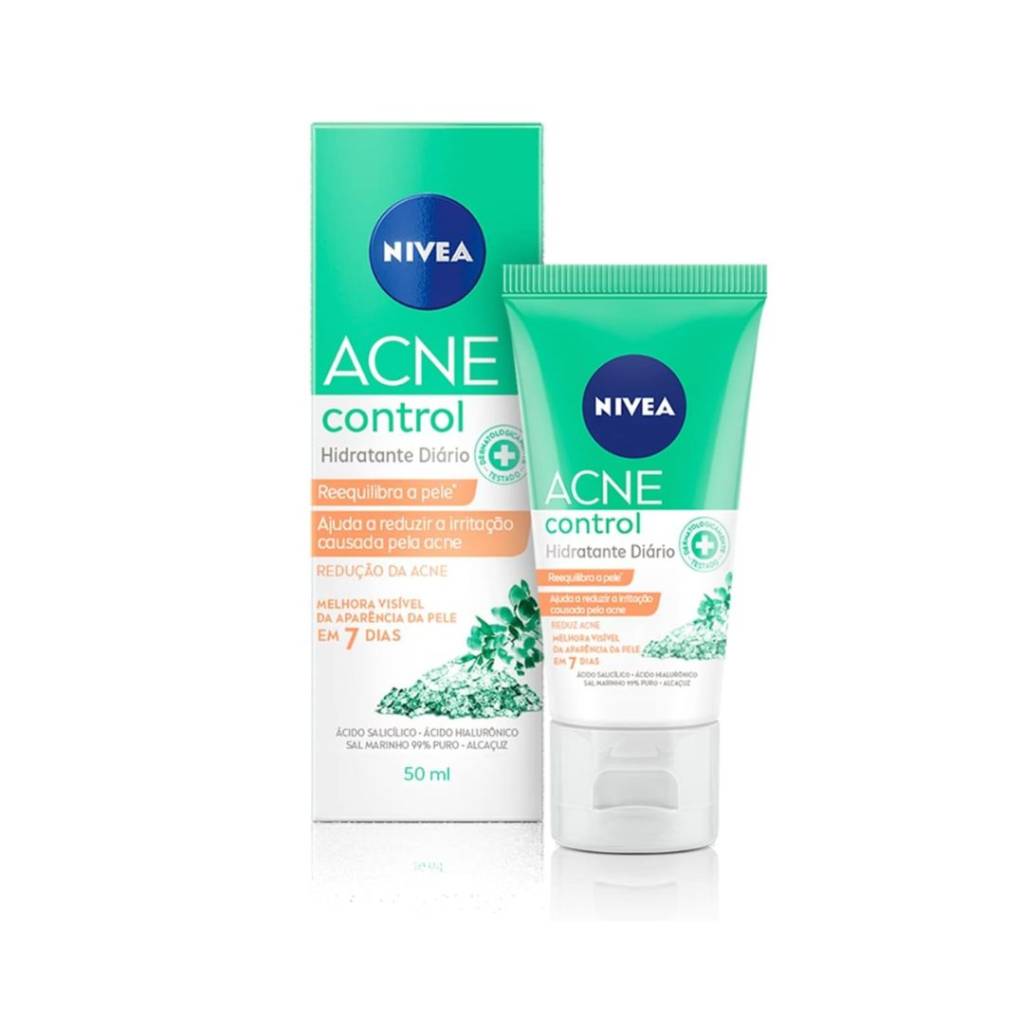 nivea hidratante pele acneica