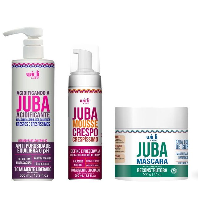 widi care linha juba novos produtos