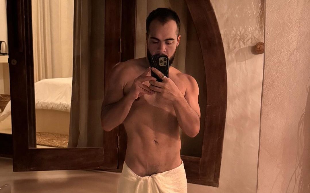 foto de Fran Gil, filho de Preta Gil