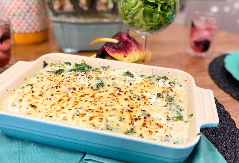 Aprenda a fazer a lasanha vegetariana para o Ano Novo