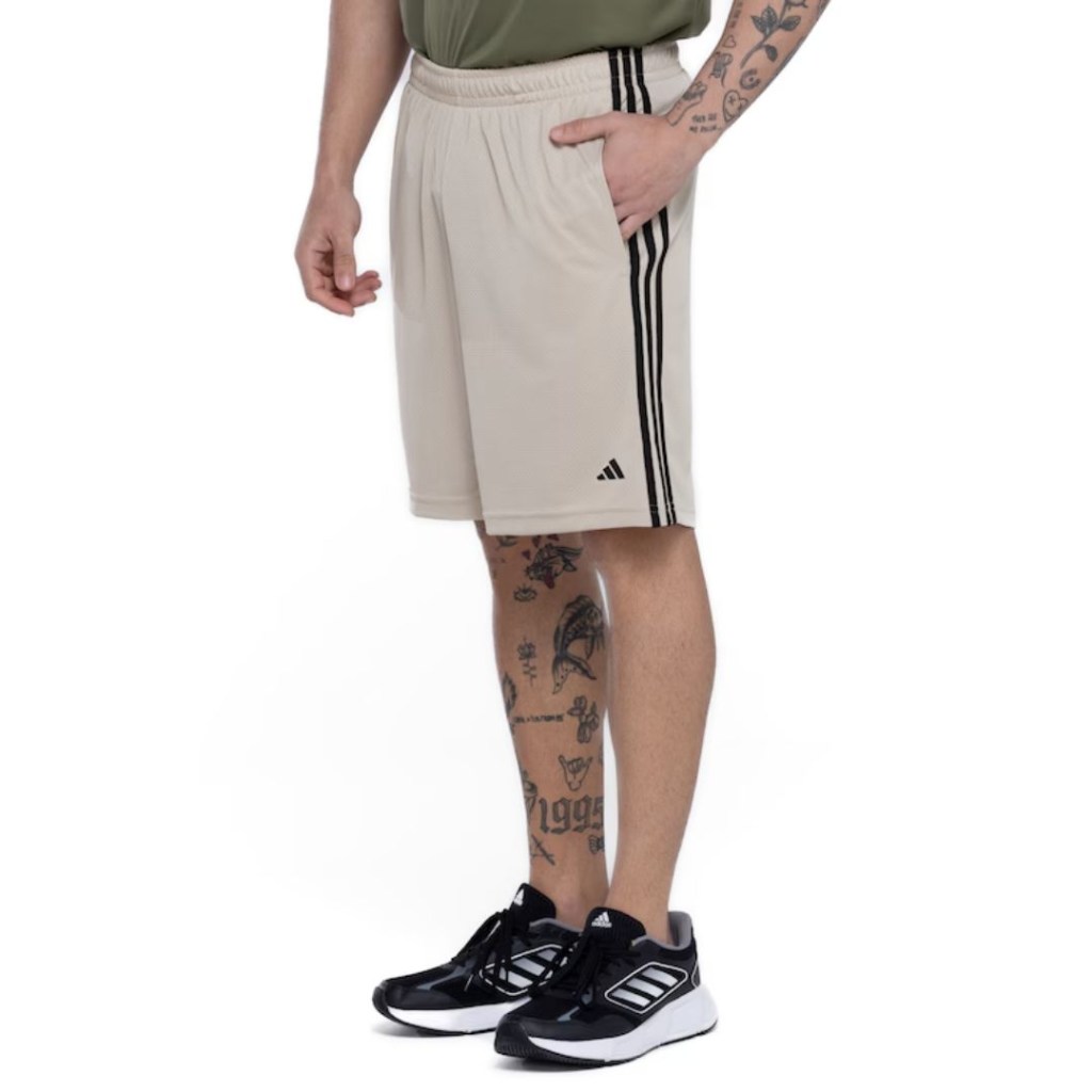 adidas bermuda masculina peças fitness para presentear no natal