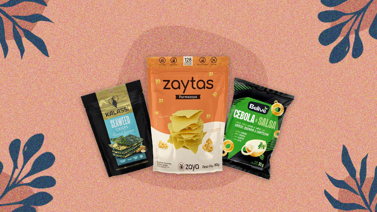 Snacks sem gluten