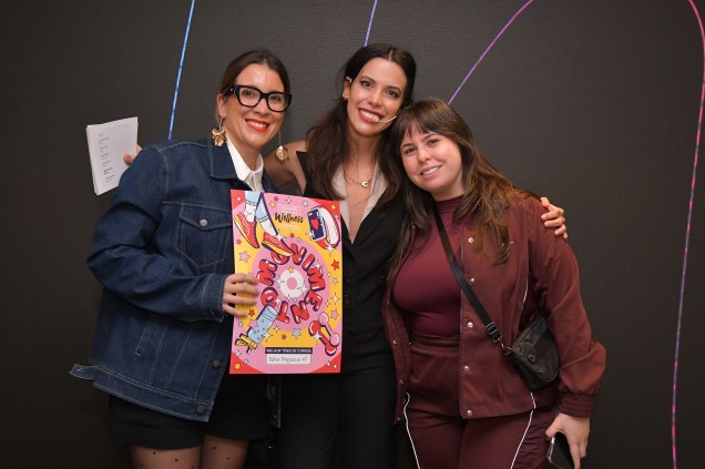Marina Carvalho, Brand Marketing e Influencer Marketing da Nike, Larissa Serpa, editora-chefe de Boa Forma, e Anna Carolina Romão, atendimento de Relações Públicas da Nike | Marina Carvalho, Brand Marketing e Influencer Marketing da Nike, Larissa Serpa, editora-chefe de Boa Forma, e Anna Carolina Romão, atendimento de Relações Públicas da Nike |