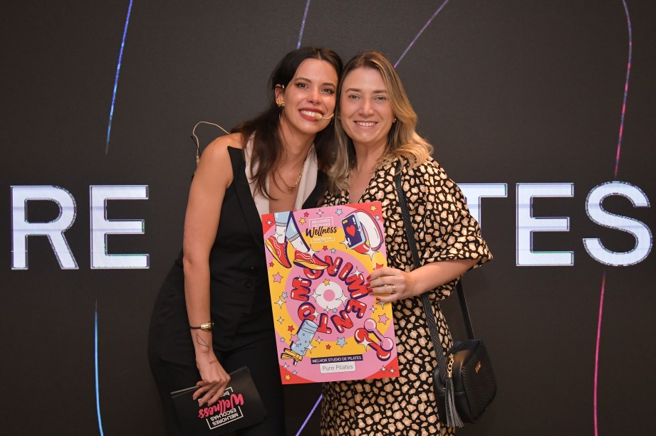 Larissa Serpa, editora-chefe de Boa Forma, Barbara Ronchi, Supervisora de Pure Pilates |