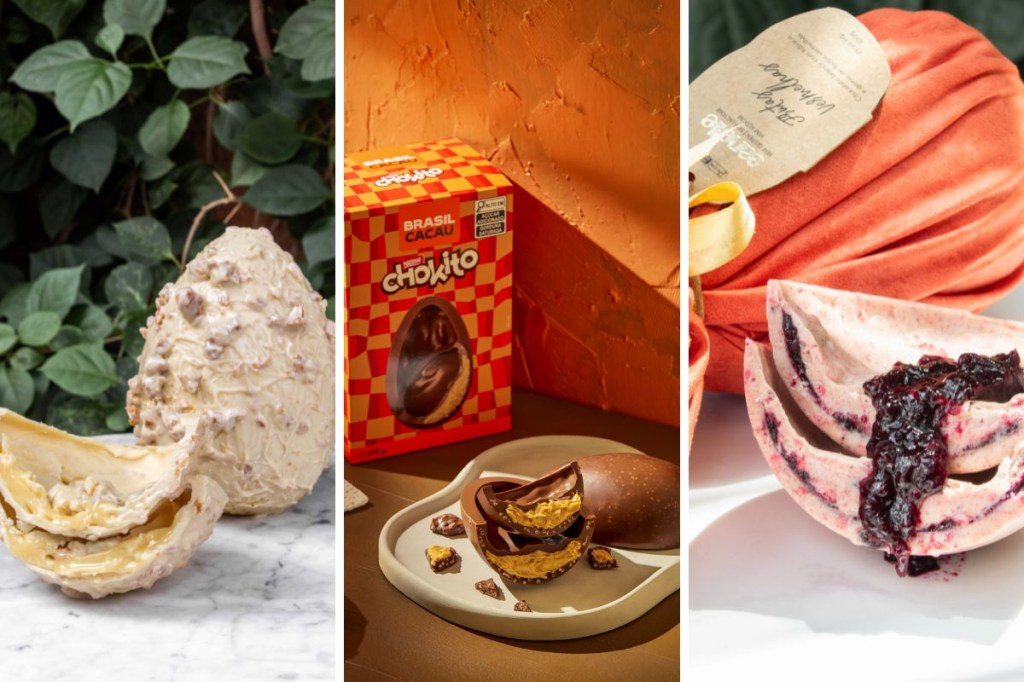 Páscoa 2025: 9 ovos de chocolate que você precisa experimentar este ano