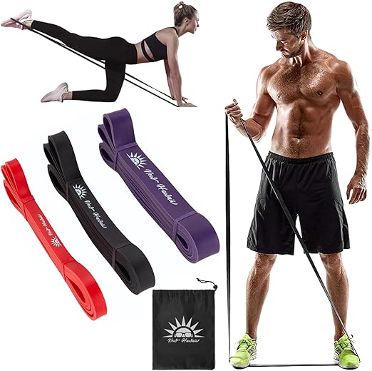 Kit 3 Elástico Faixas Extra Forte Super Band Para Exercícios