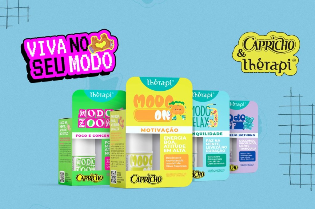 Thérapi e Capricho lançam bastão de aromaterapia para trazer bem-estar de um jeito leve e cheio de atitude