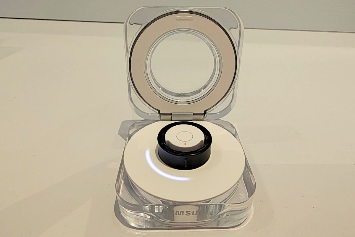 samsung galaxy ring estojo de carregamento