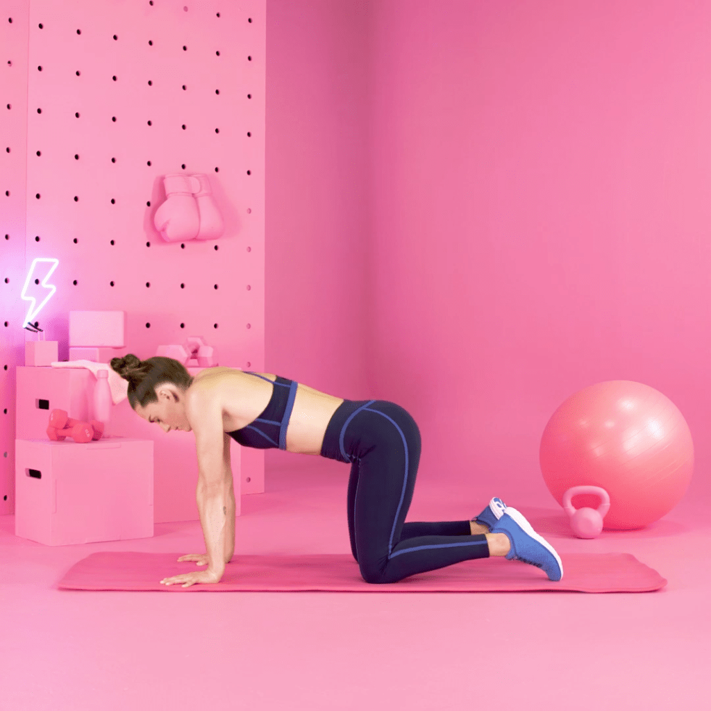 flexão de escápula