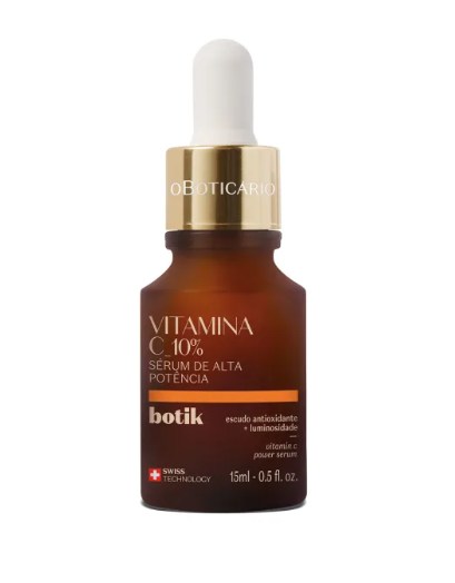 S&eacute;rum de Alta pot&ecirc;ncia Vitamina C 10% Botik