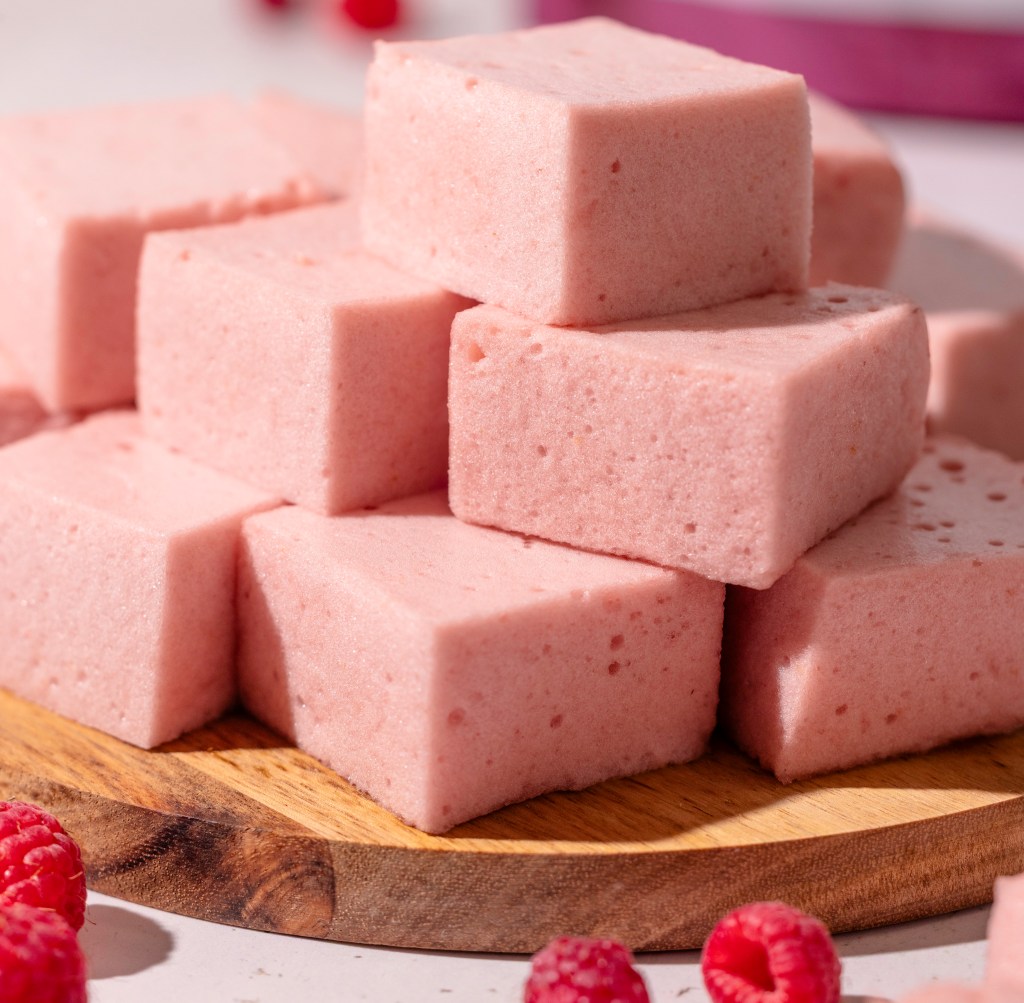 Colágeno na rotina de uma forma diferente! Faça marshmallow sabor frutas vermelhas