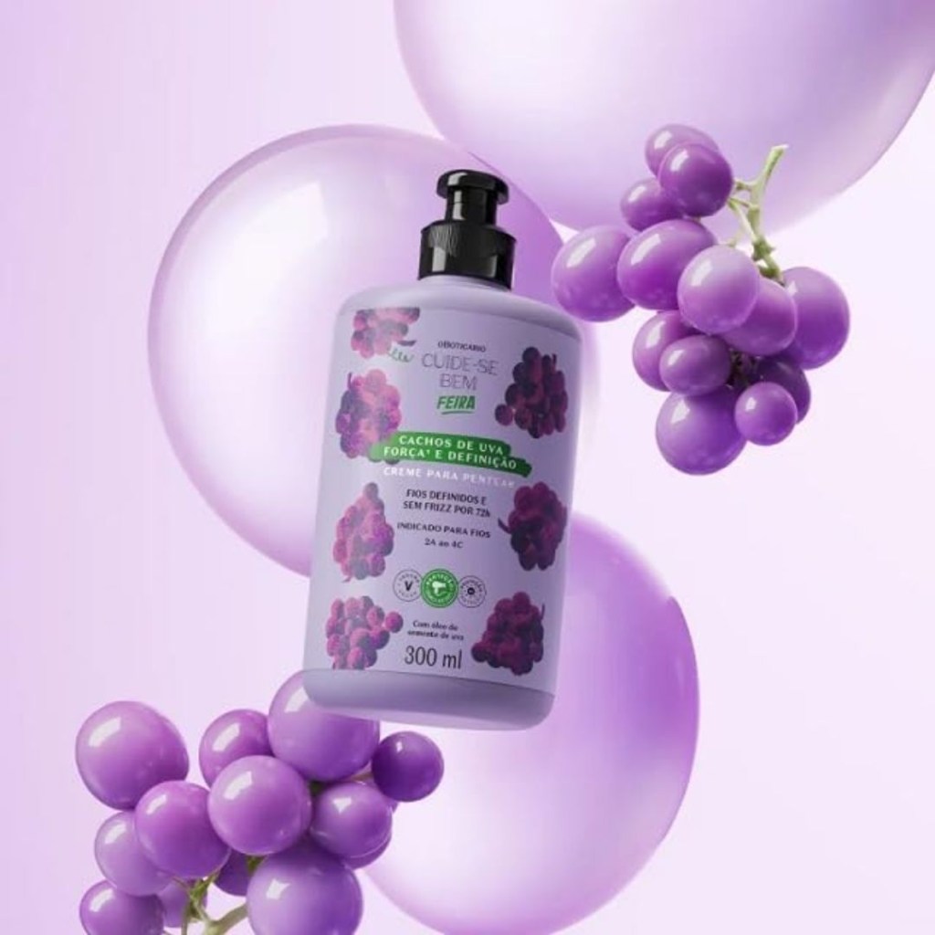 Creme para Pentear Cachos de Uva Cuide-se Bem O Boticário