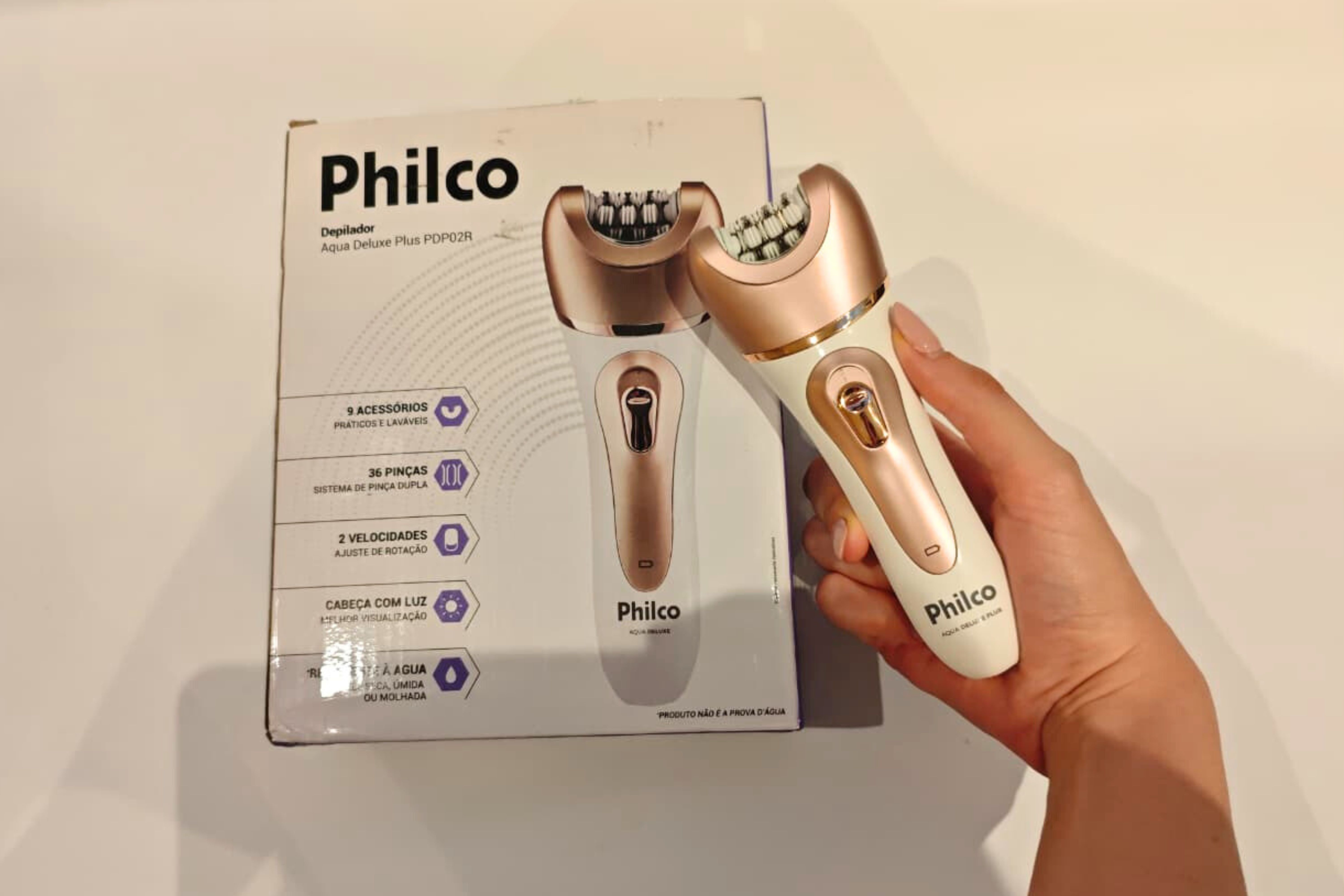 aparelho depilador philco