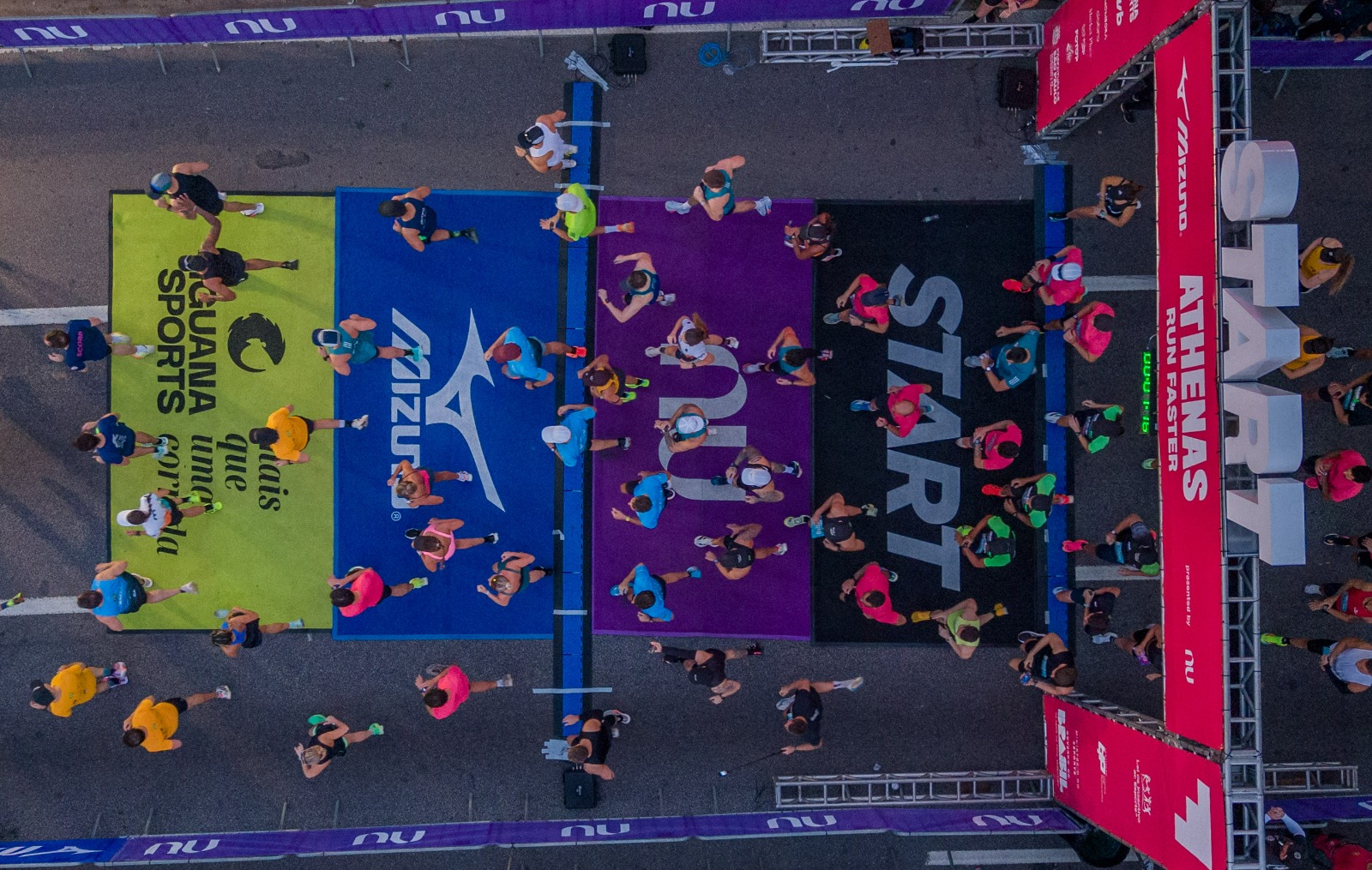 Mizuno Athenas Run Faster: primeira etapa contou com nove mil inscritos