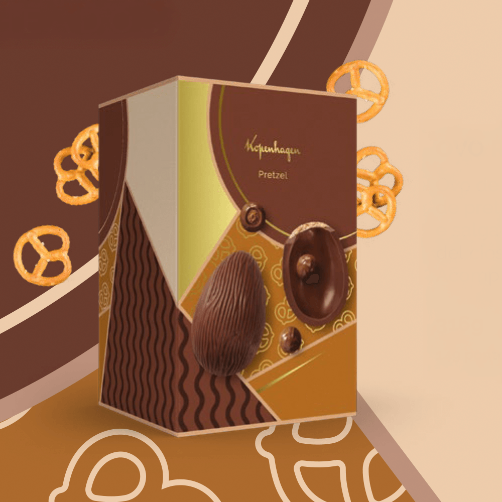 Ovo de P&aacute;scoa Pretzel Kopenhagen