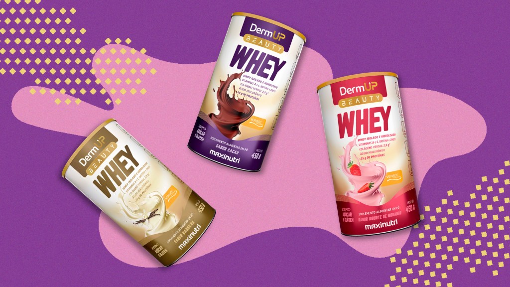 DermUp Beauty Whey: experimentamos o Whey Isolado e Hidrolisado com textura cremosa